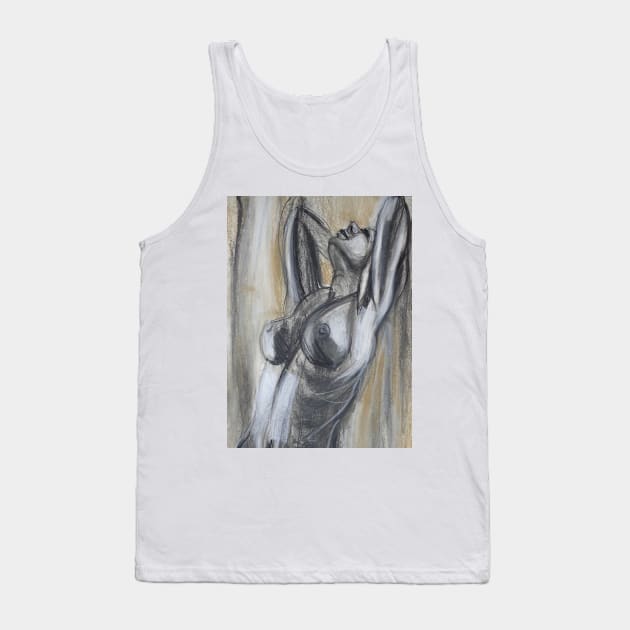 Satisfaction - Female Nude Tank Top by CarmenT